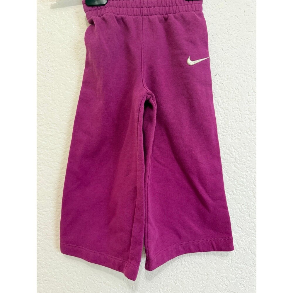 Nike Toddler Girls Pink Sweat Shorts 2-3Y Embroidered Swoosh
